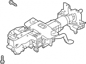Steering column Infiniti Q50 18-21 without adaptive control