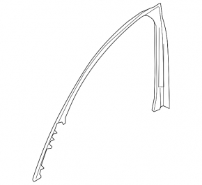 Door frame inner front right BMW 7 G11 G12 16-22