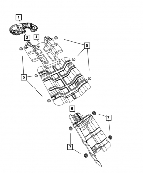 Manifold Guard Fiat 500 12-17