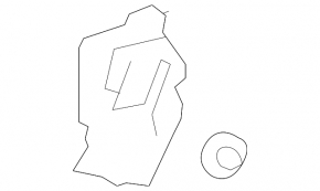 Front left door lock for Toyota FJ Cruiser 07-14