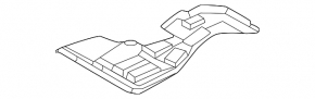 Left engine guard for Nissan Pathfinder 22-25
