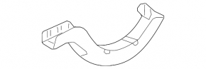 Trunk Lid Hinge Cover Left Acura TLX 15-