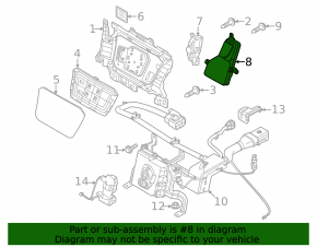 Kia Niro 23-26 EV Charging Port Lock