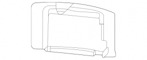 Blind Spot Sensor Cover (BSM) Left Mercedes X247 GLB 20-26