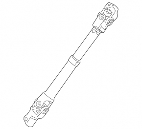 Steering cardan shaft Mazda 3 19- Japan built