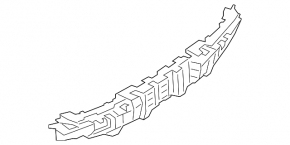 Lincoln MKZ 13-16 Rear Bumper Absorber