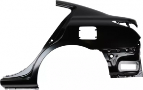 Quarter wing rear left Nissan Versa 12-19 usa graphite RAQ dents