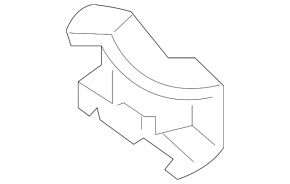 Front camera bracket Audi Q7 16-19 rear