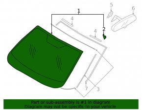 Subaru Forester 17-18 SJ Windshield