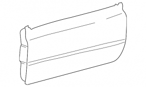 Naked front right door Toyota Solara 2.4 04-08 pokes