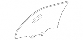 Front left door glass for Toyota Camry v30 2.4