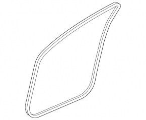 Door Seal Front Left Acura TLX 15-
