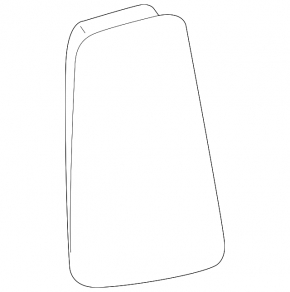 Rear left reflector for Subaru Outback 20-25