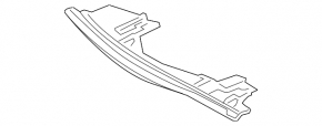 Upper radiator deflector Chevrolet Cruze 11-15