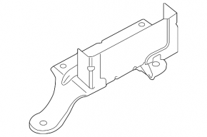 ABS unit bracket Porsche Panamera 10-16
