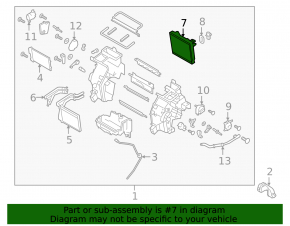 Hyundai Kona 18-23 Evaporator
