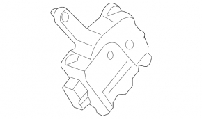 Actuator motor heater drive ventilation Mazda CX-5 17-24