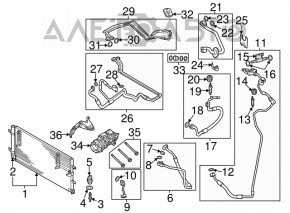 Oil filter housing Audi Q5 8R 13-16 hybrid