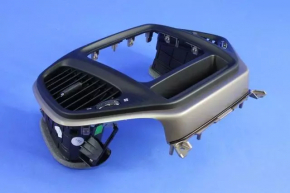 Frame for radio with air ducts Jeep Cherokee KL 14-18 under the middle display