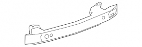 Cadillac CTS 14-19 Rear Bumper Reinforcement