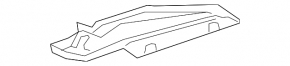 Toyota Rav4 13-18 passenger footwell trim panel