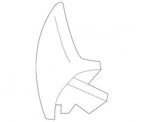 Left headlight washer cap VW Golf 15-17