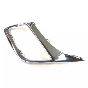 Left muffler frame VW Tiguan 18- chrome OEM