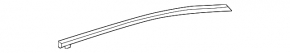 Upper rear right door molding Lexus NX200t NX300 NX300h 15-21