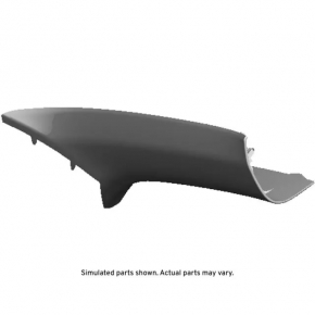 Front pillar trim right Chevrolet Camaro 16- coupe black