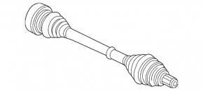 Rear left half-shaft drive for Audi A8 10-18 sport, AWD