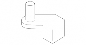 Radiator bracket upper left Ford Escape MK3 13-16