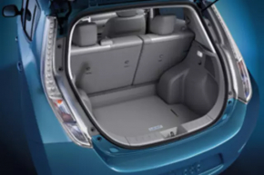 Nissan Leaf 13-17 Trunk Carpet Black Type 1