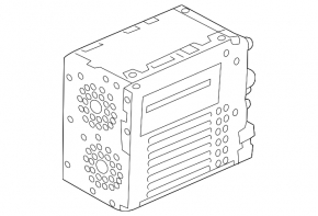 Radio tape recorder Jaguar F-Pace X761 17-23