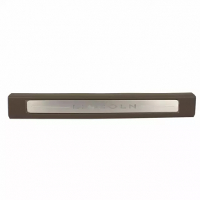 Door sill trim front right Lincoln MKC 15-16 brown with backlight