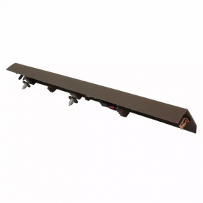 Door sill trim front right Lincoln MKC 15-16 brown with backlight