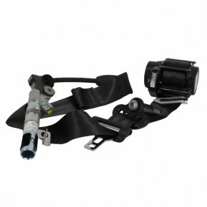 Passenger seat belt Ford Mustang mk6 18-rest coupe black, with tensioner