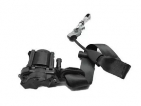 Passenger seat belt Ford Mustang mk6 18-rest coupe black, with tensioner