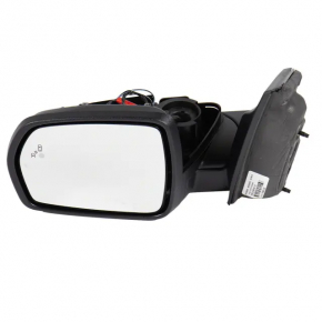 Side mirror left Ford Edge 19- 9 pins, silver, BSM, turn signal, backlight