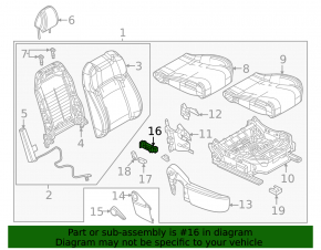 Mazda CX-50 23-24 Passenger Seat Control