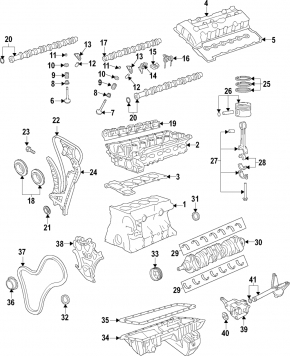 Camshaft Star Vanos Exhaust BMW 7 G11 G12 16-19 B58