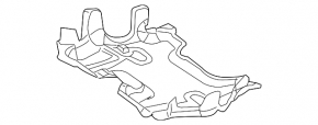 Central engine protection for Mercedes W211 V8 petrol