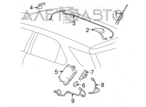 COMMUNICATION CONTROL MODULE Chevrolet Impala 14-16