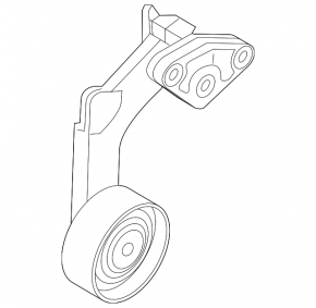 Tensioner pulley drive belt Kia Niro 23- HEV, PHEV small