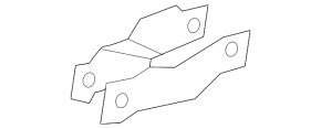 Engine mount bracket rear right Volvo XC60 18-23
