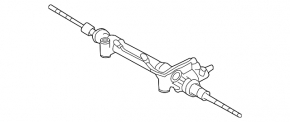 Left steering rod for Lexus GX460 10-23