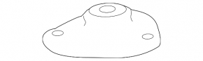 Shock absorber support front left Infiniti QX50 19-