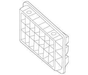 Left ventilation shield BMW 3 G20 19-