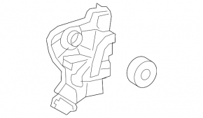 Front left door lock Toyota Sienna 11-15