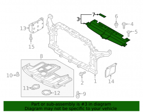 TV cover Kia Soul 14-19
