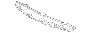 Front bumper bracket central upper Mercedes C-class W205 15-18
